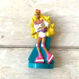 Rollerblade Barbie TM 1992 McDonalds Happy Meal Toy Collectible Figurine